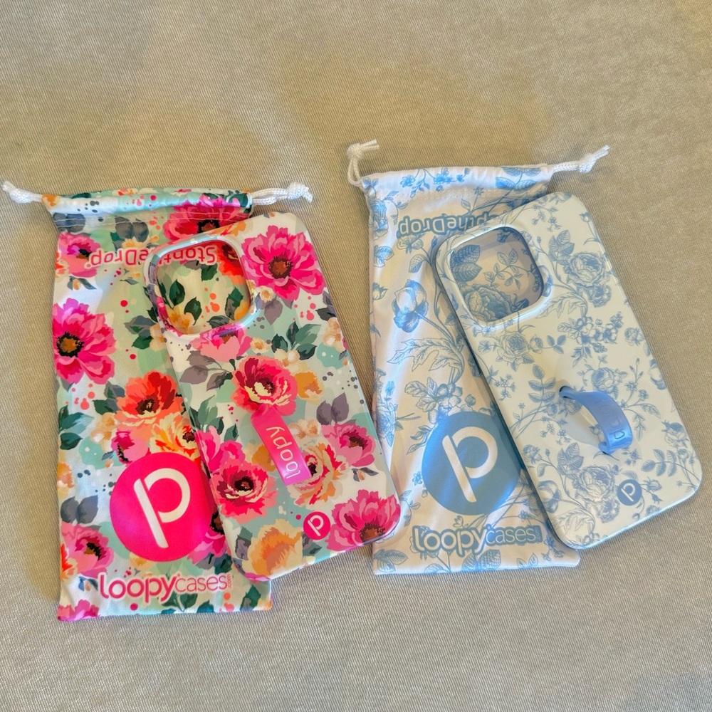 2 iPhone 14 Pro Max Loopy Cases